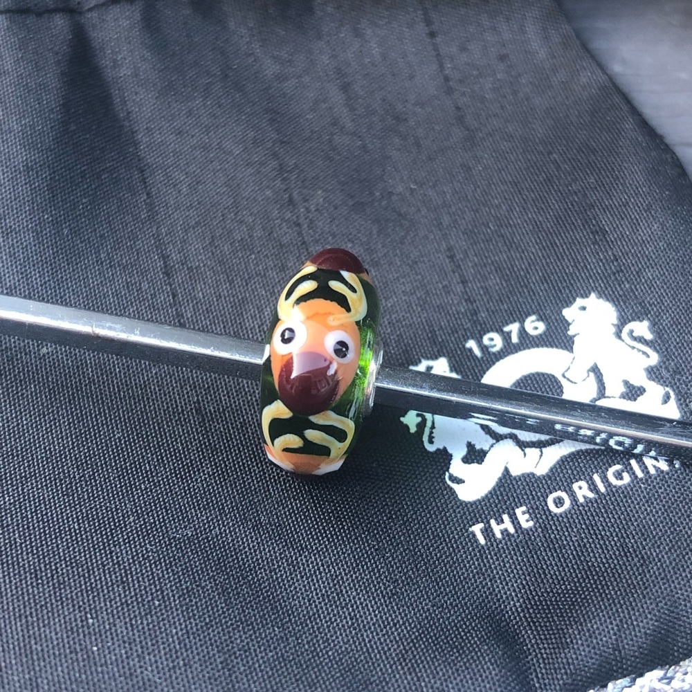 Authentic Trollbeads Reindeer Unique OOAK